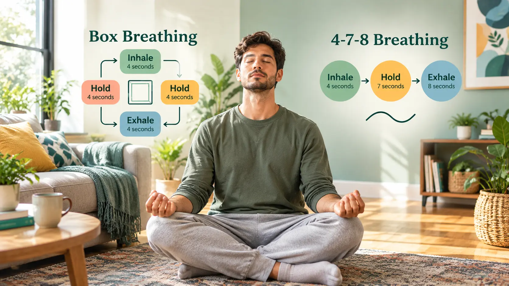 Box Breathing vs 4-7-8 Breathing: Which Calms You Faster?